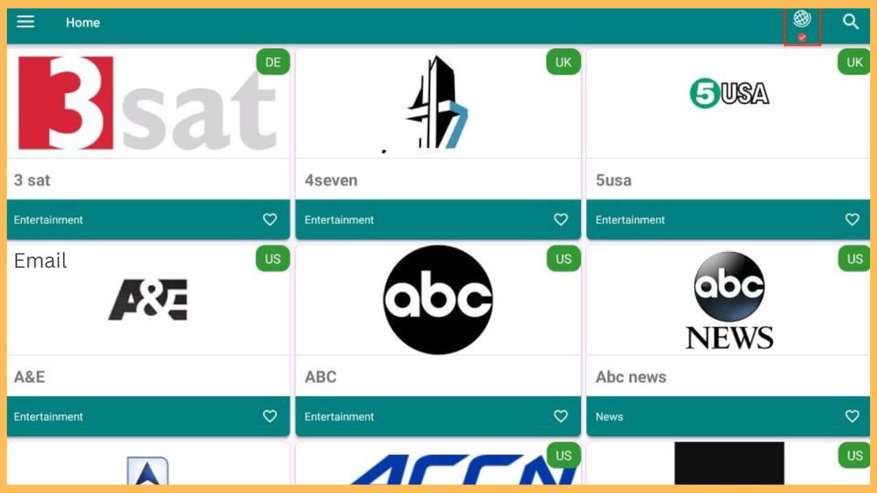 TvTap app on Firestick