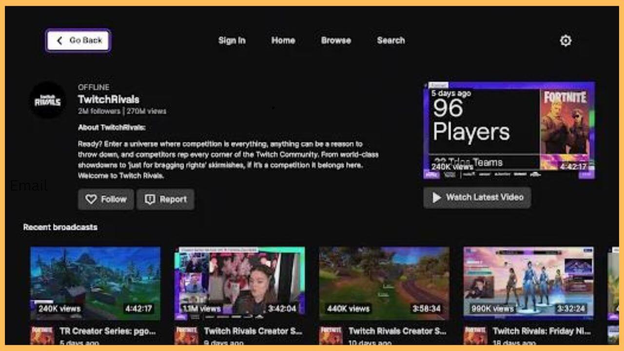 Twitch on Fire TV