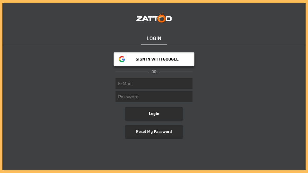 Zattoo Sign In Page on Firestick (1)