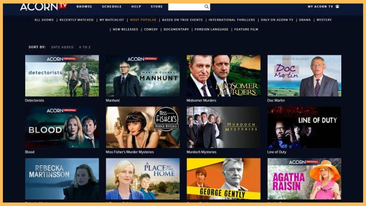 Acron TV on Firestick