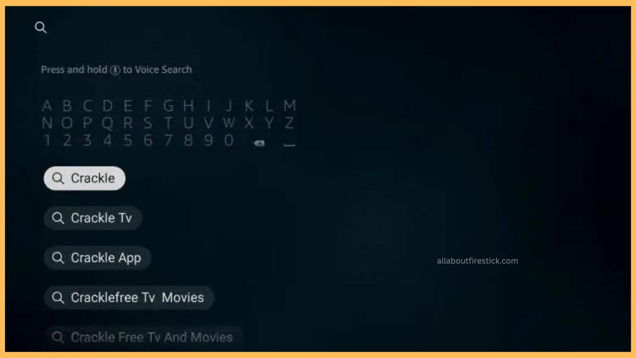 Choose Crackle on Firestick (1)