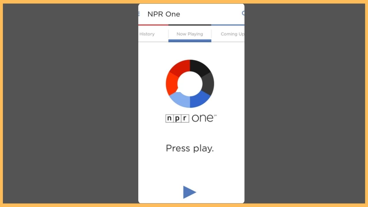 Choose content on NPR One