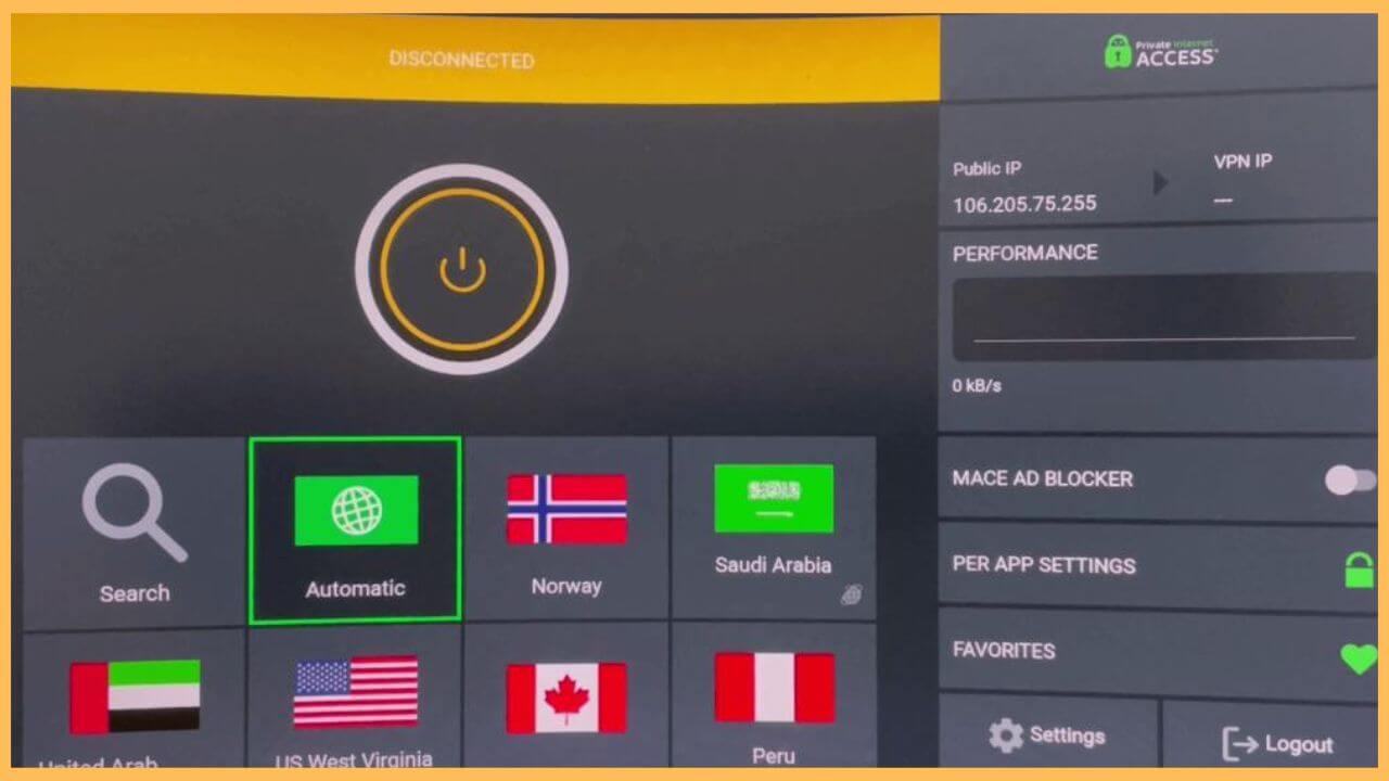 Choose to Connect Private Internet Access (1)