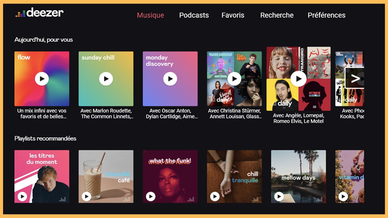 Deezer on Fire TV