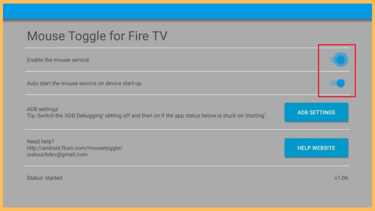 Enable the Mouse Toggle for Firestick