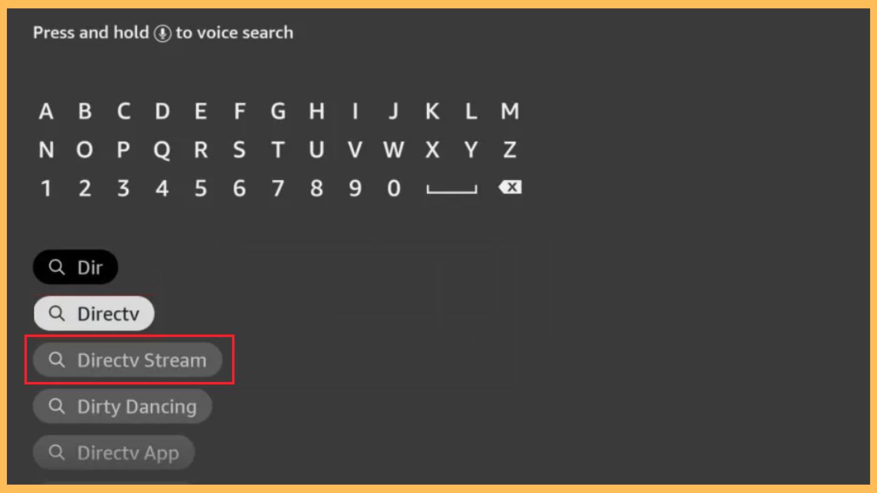 Enter DirecTV Stream