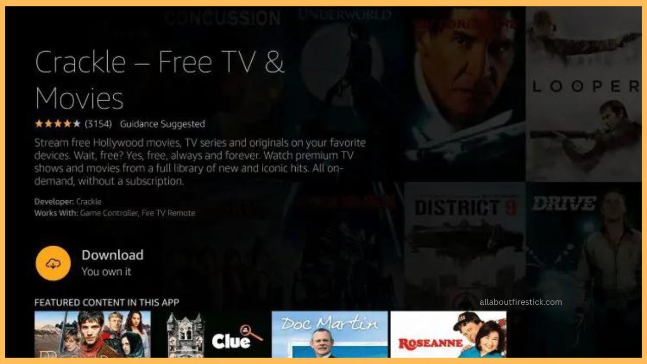 Hit Download button to Get Crackle (1)