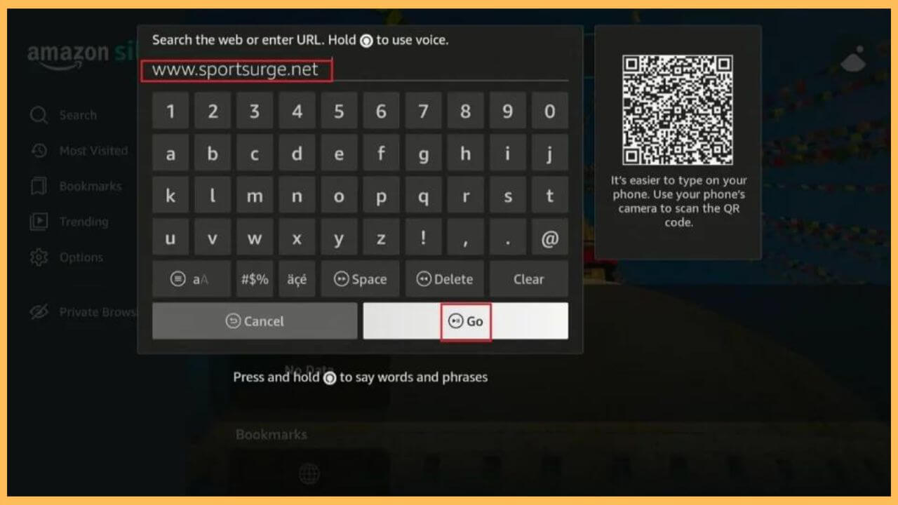 Hit Go to Browse Results