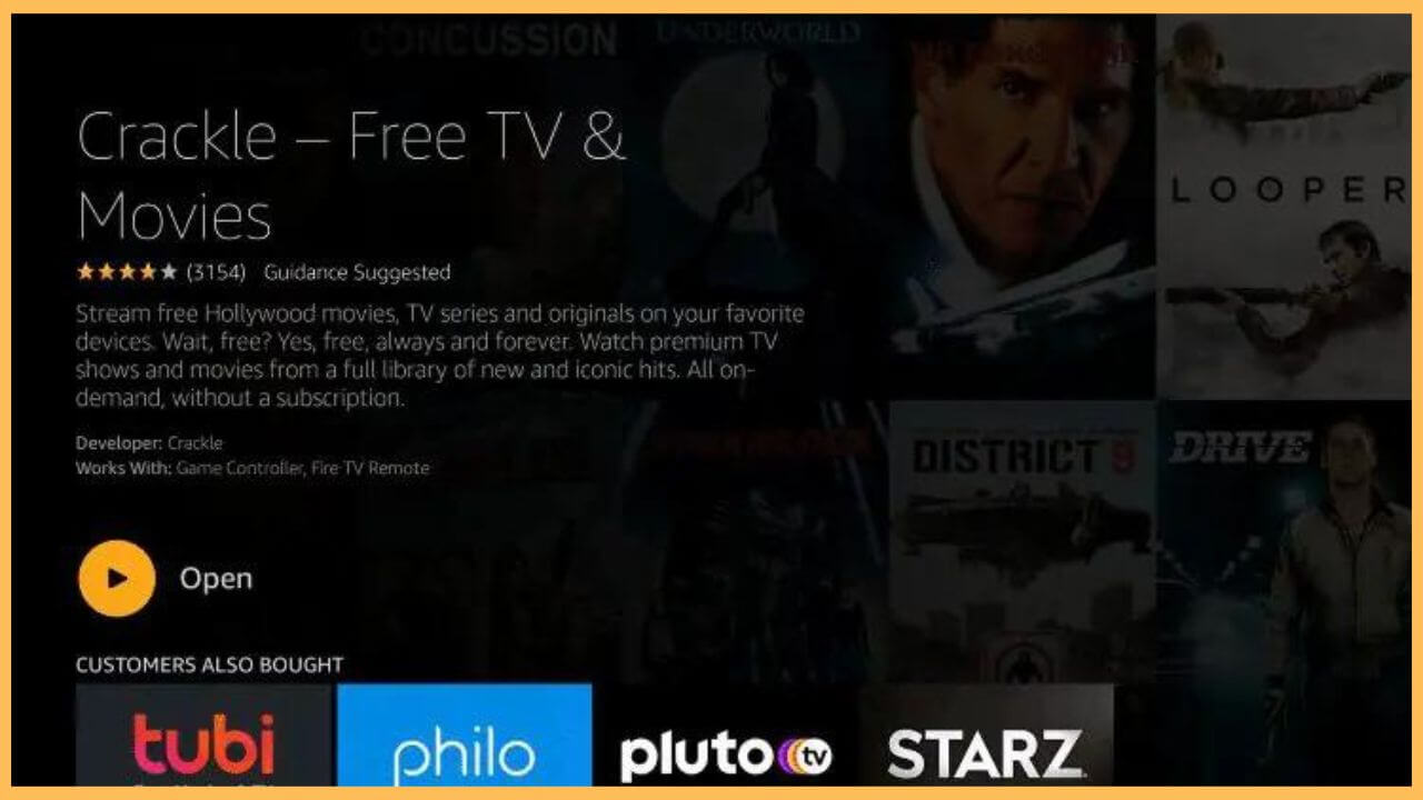 Hit Open to Launch Crackle (1)