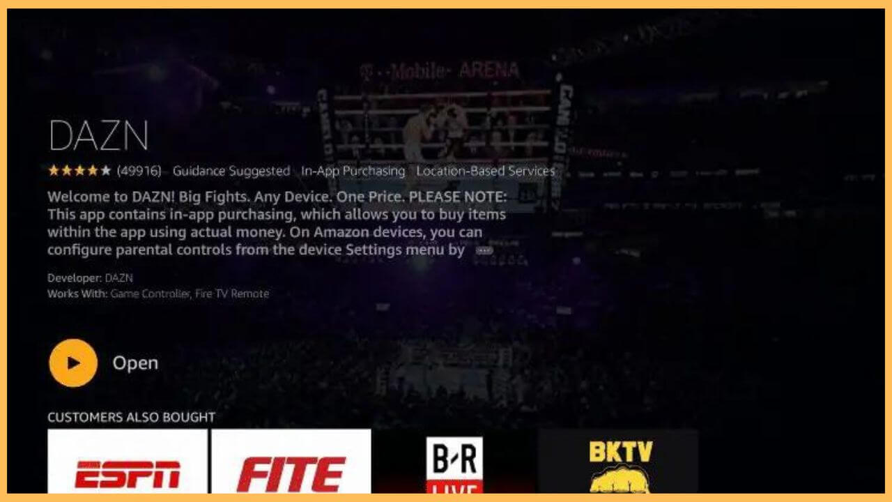 Hit Open to Launch DAZN (1)