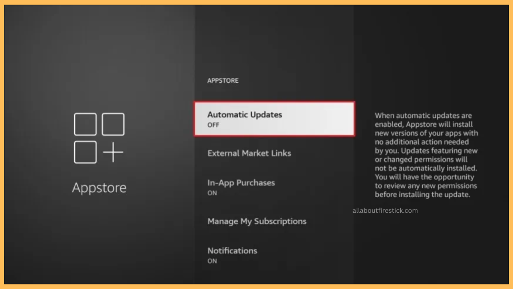 Select Automatic Updates