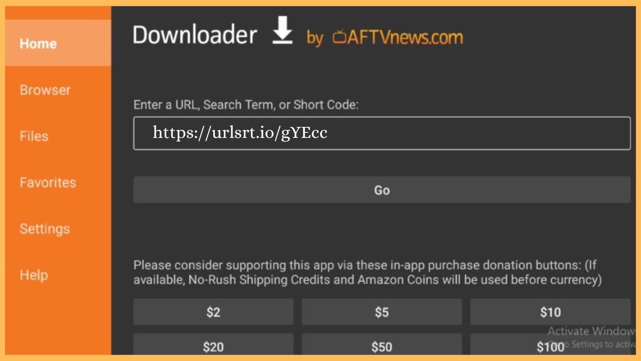 Lime Player APK on Firestick