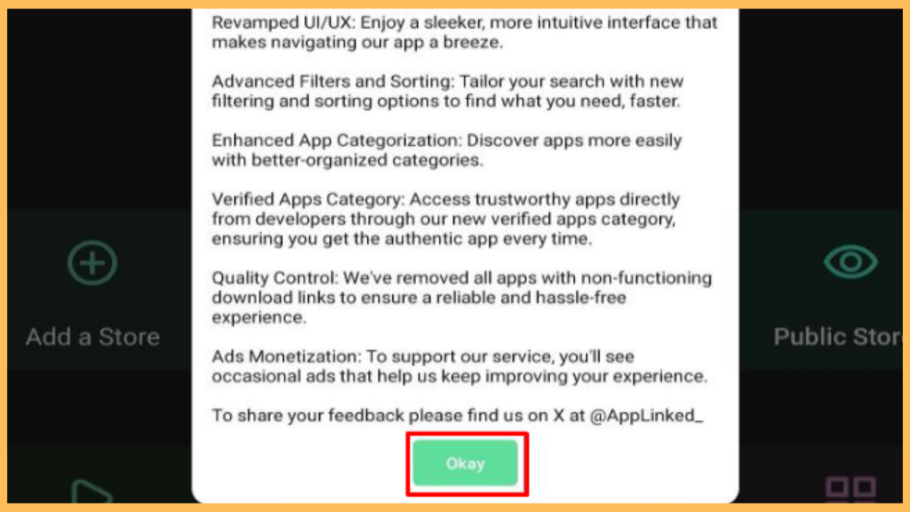 AppLinked on Firestick - Allow the neccessary terms