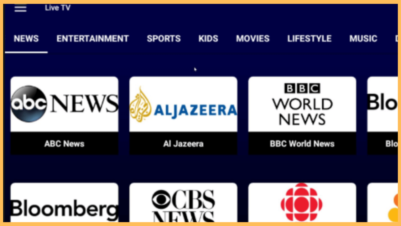 CKayTV on Firestick - Home Page