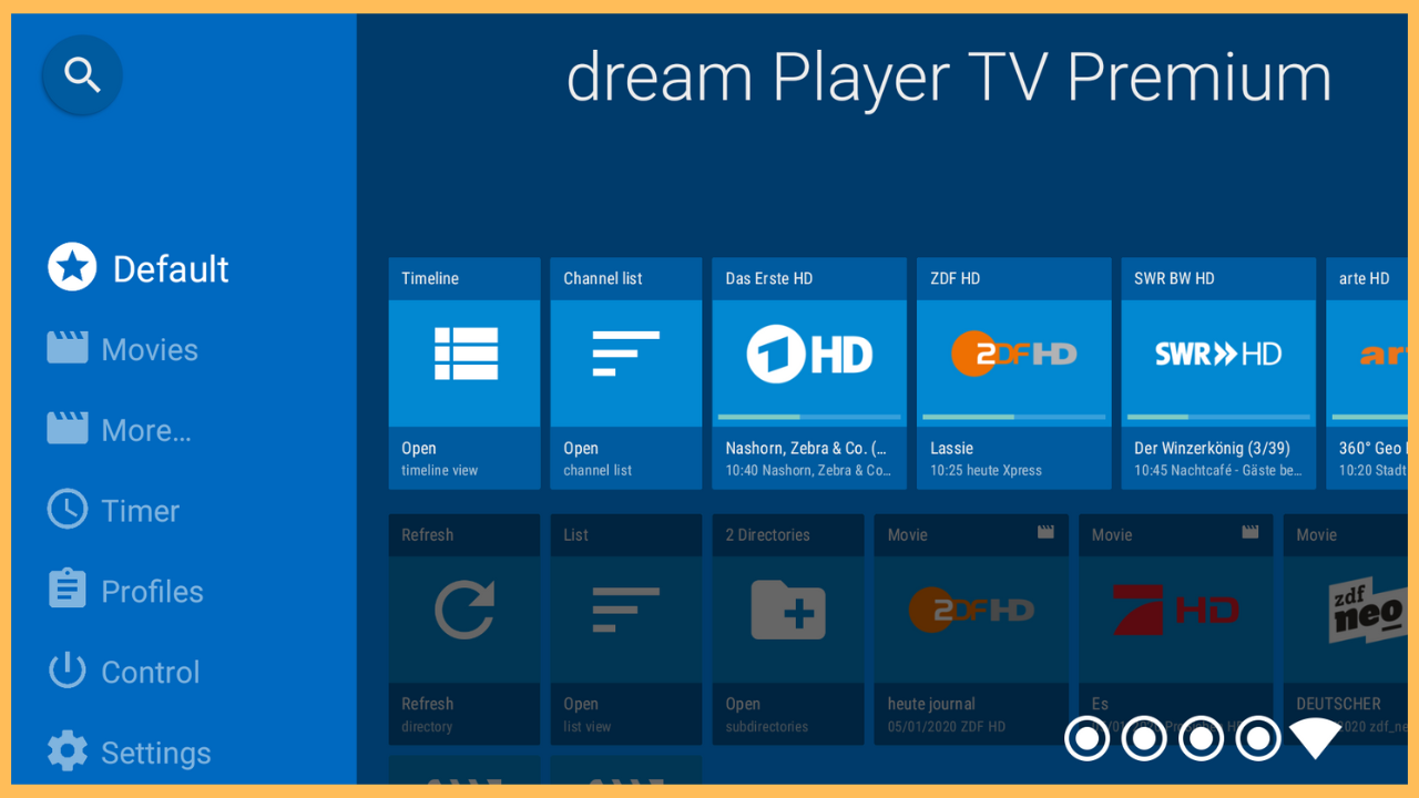 Dream Player TV App on Firestick