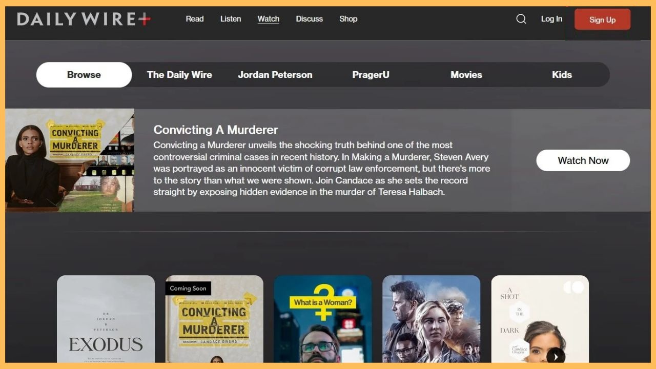 Hit the Login Button on DailyWire+