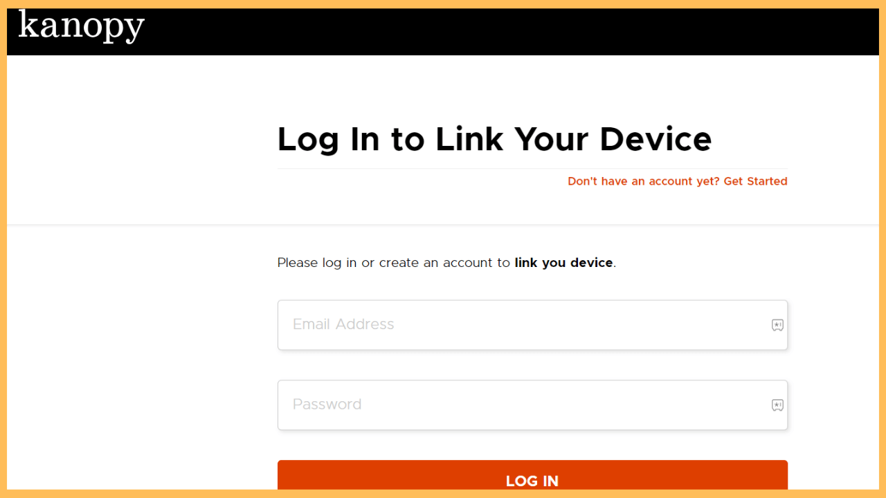Kanopy on Firestick - Select Log in