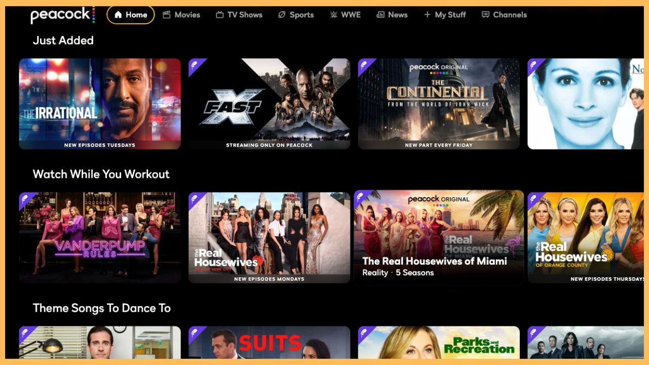 Peacock TV on Firestick