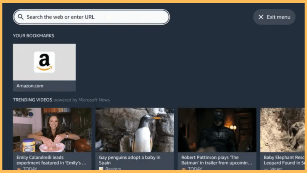 Start browsing