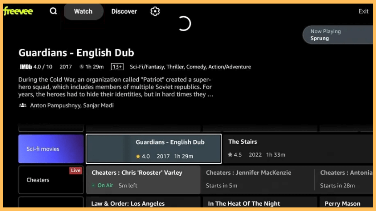 Stream Freevee on Firestick