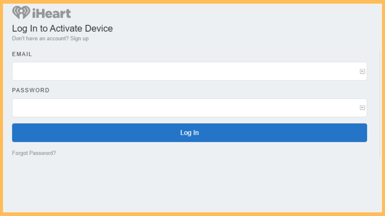 Login to your account