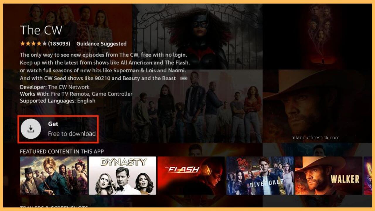 Open CW on Firestick