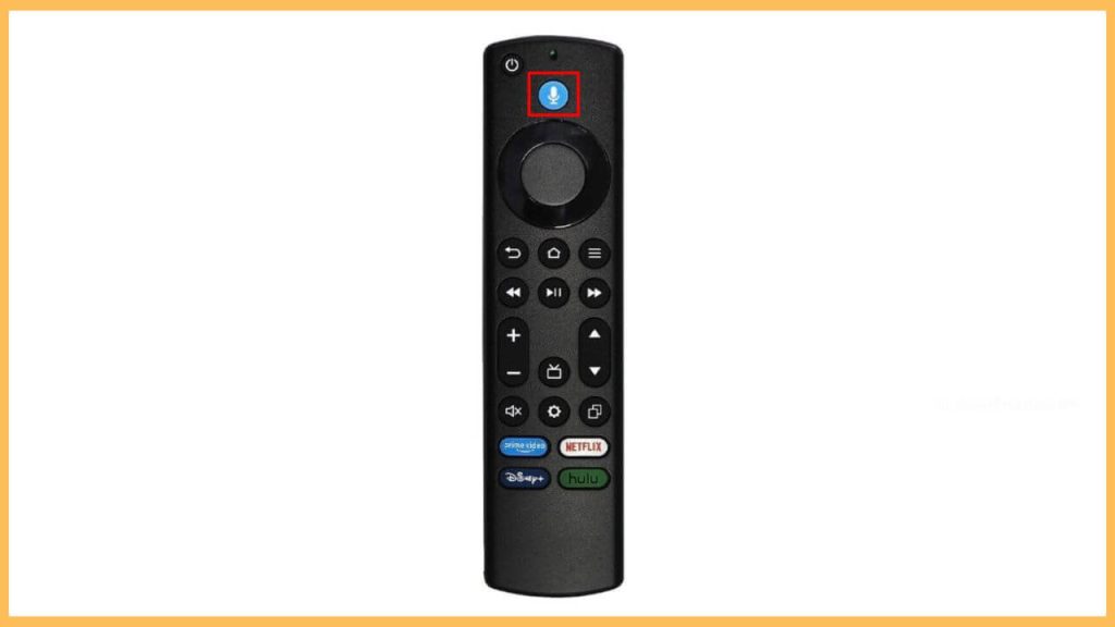 Press the Voice Button to change the input on your Fire TV