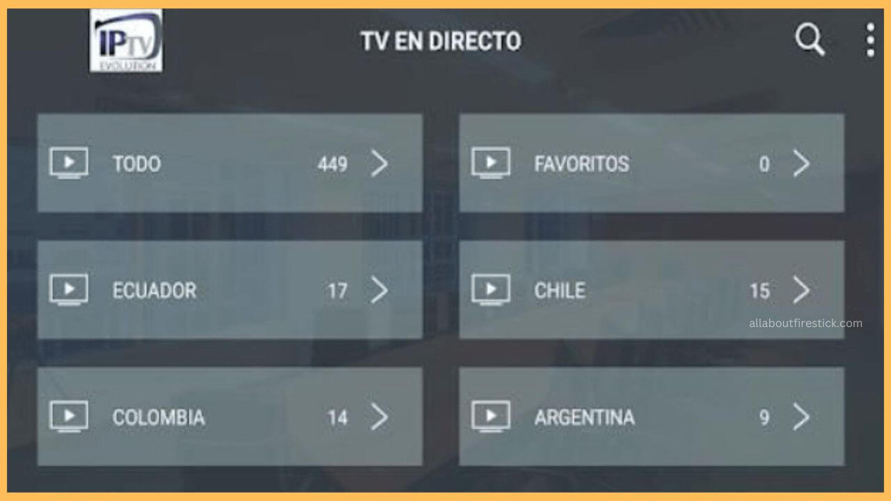 Evolution on Firestick