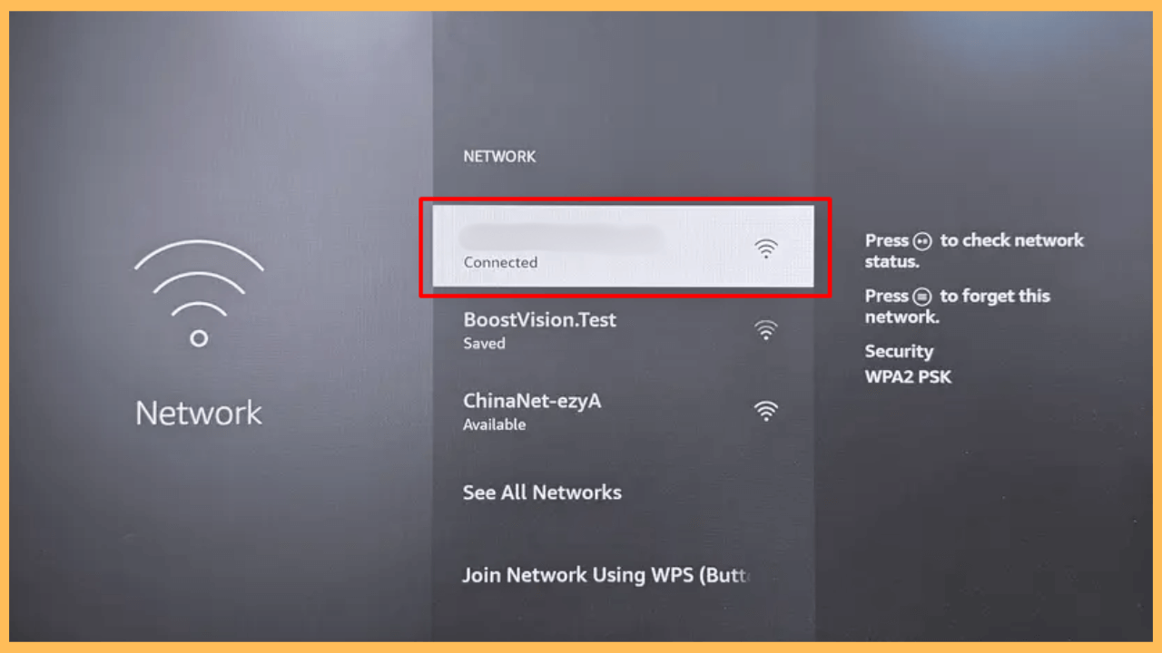 Check the internet connection