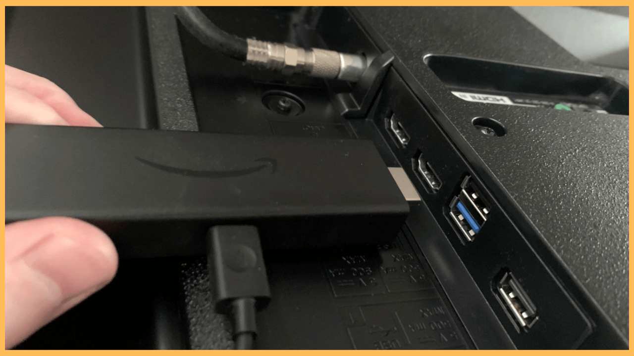 Firestick Black Screen - Inspect the port