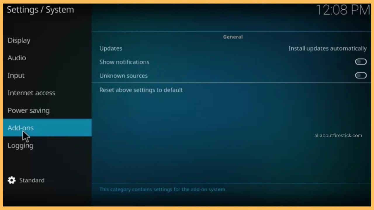 Install from ZIP file