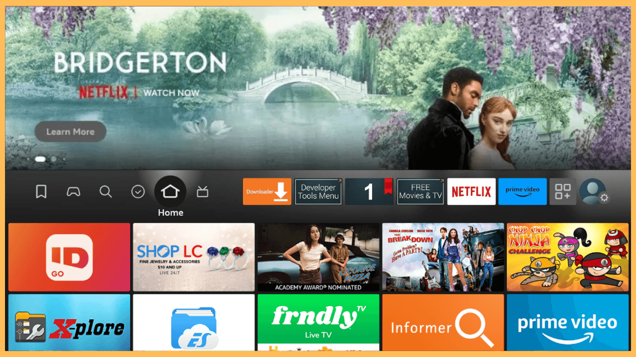 Reddit on Firestick - Home page
