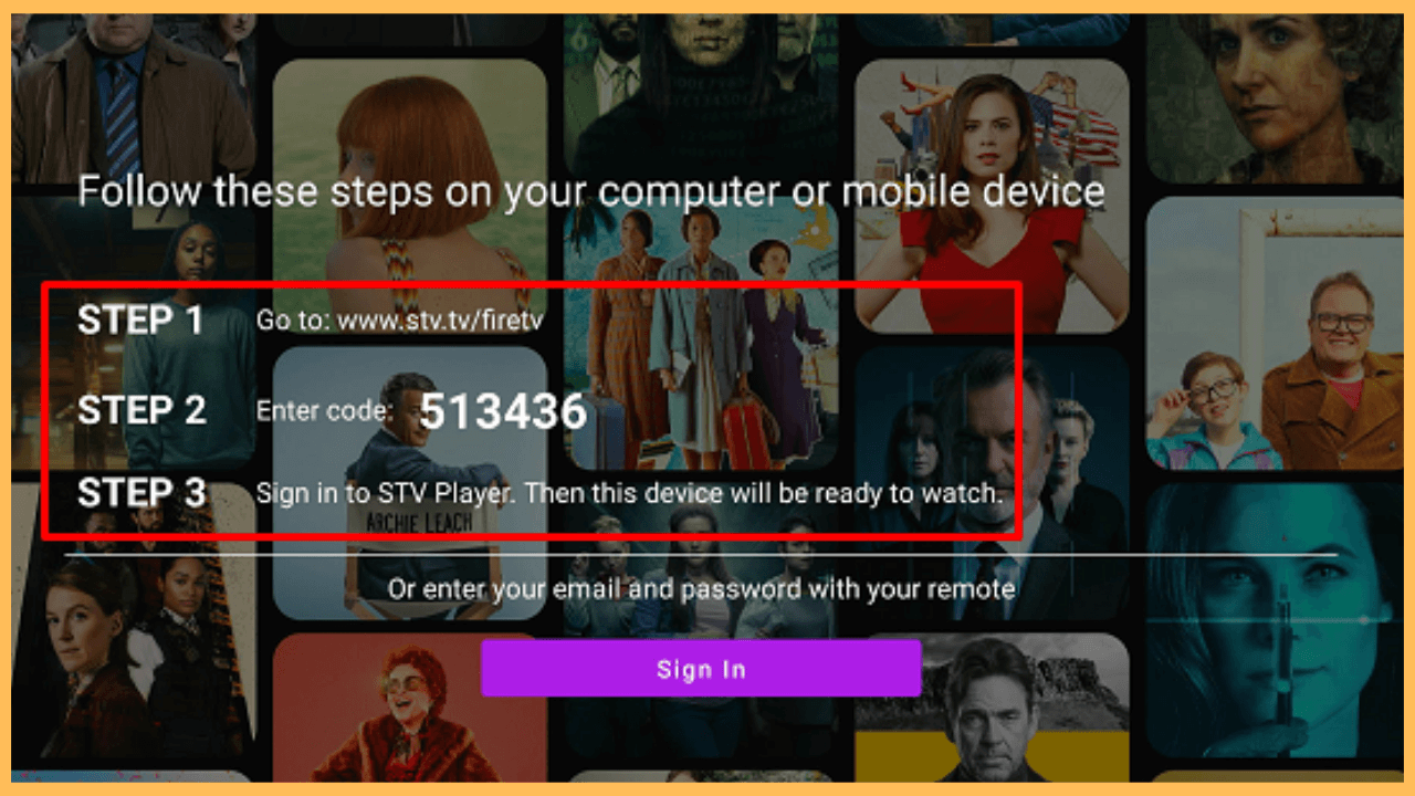 Get the activation code