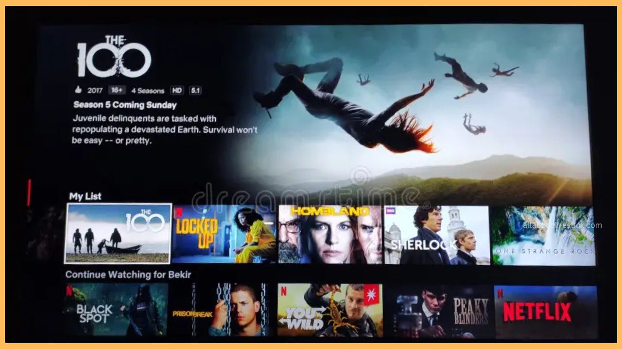 The 100 on Firestick