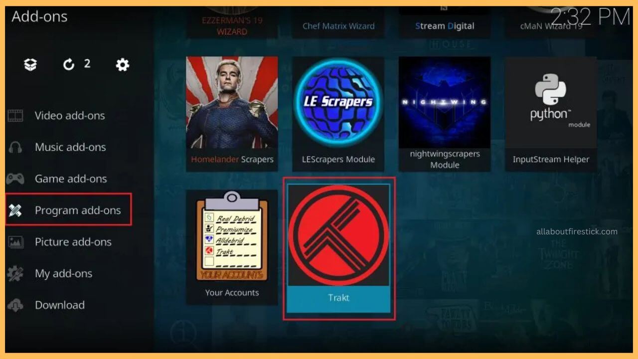 Select Program Add-On