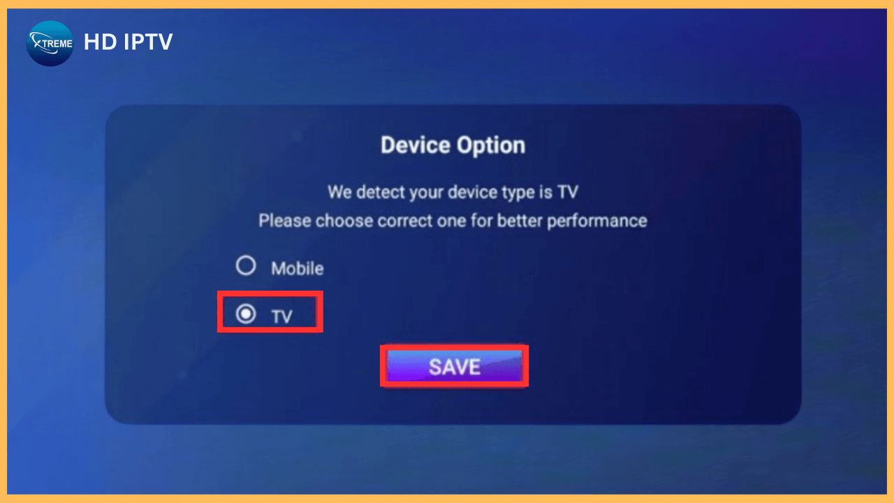 Xtreme HD IPTV on Firestick - Select TV