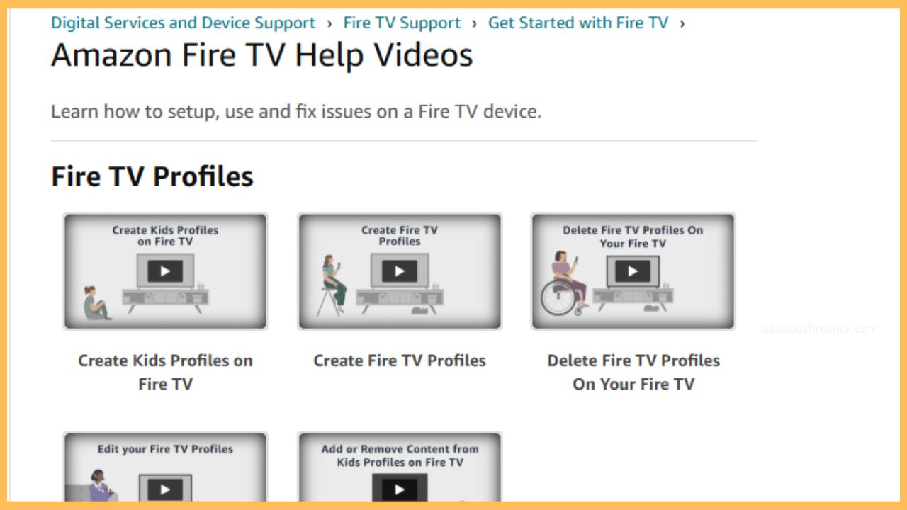 Video Tutorials - Firestick Customer Support