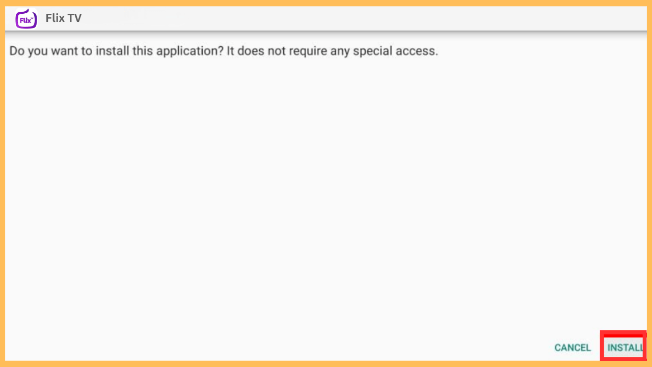 Select Install
