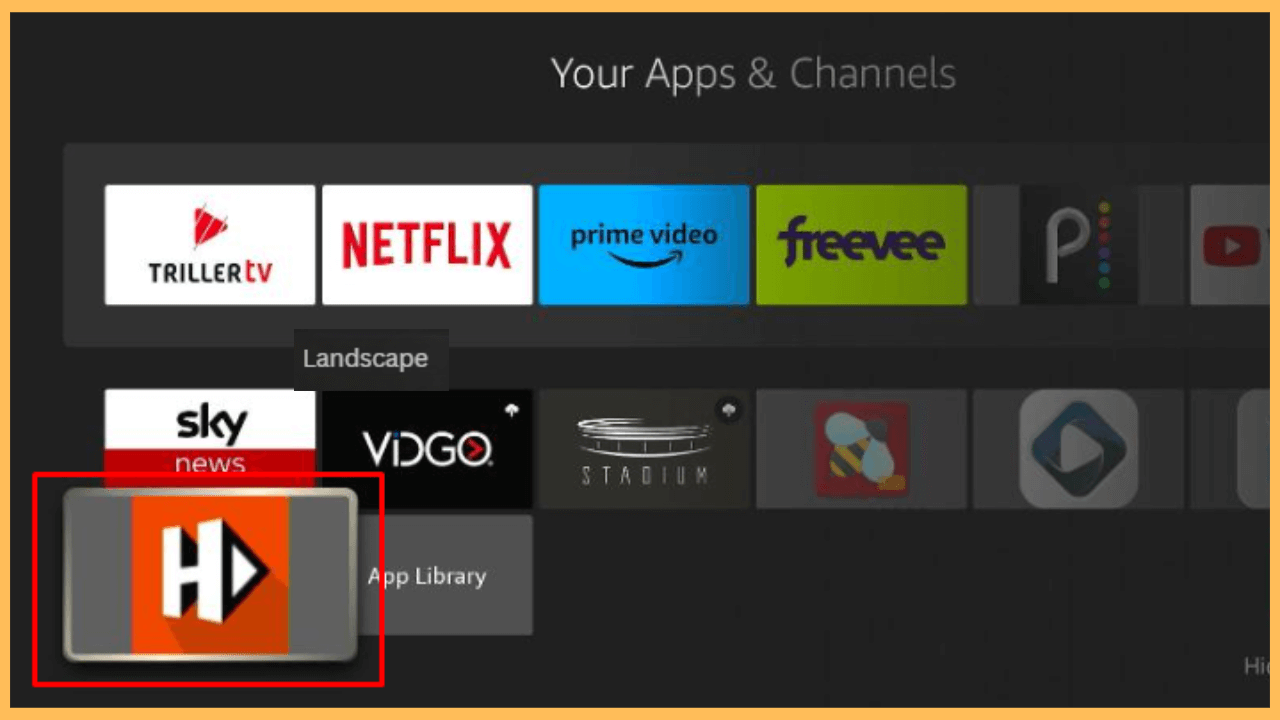 HDO Box on Firestick - Start Streaming
