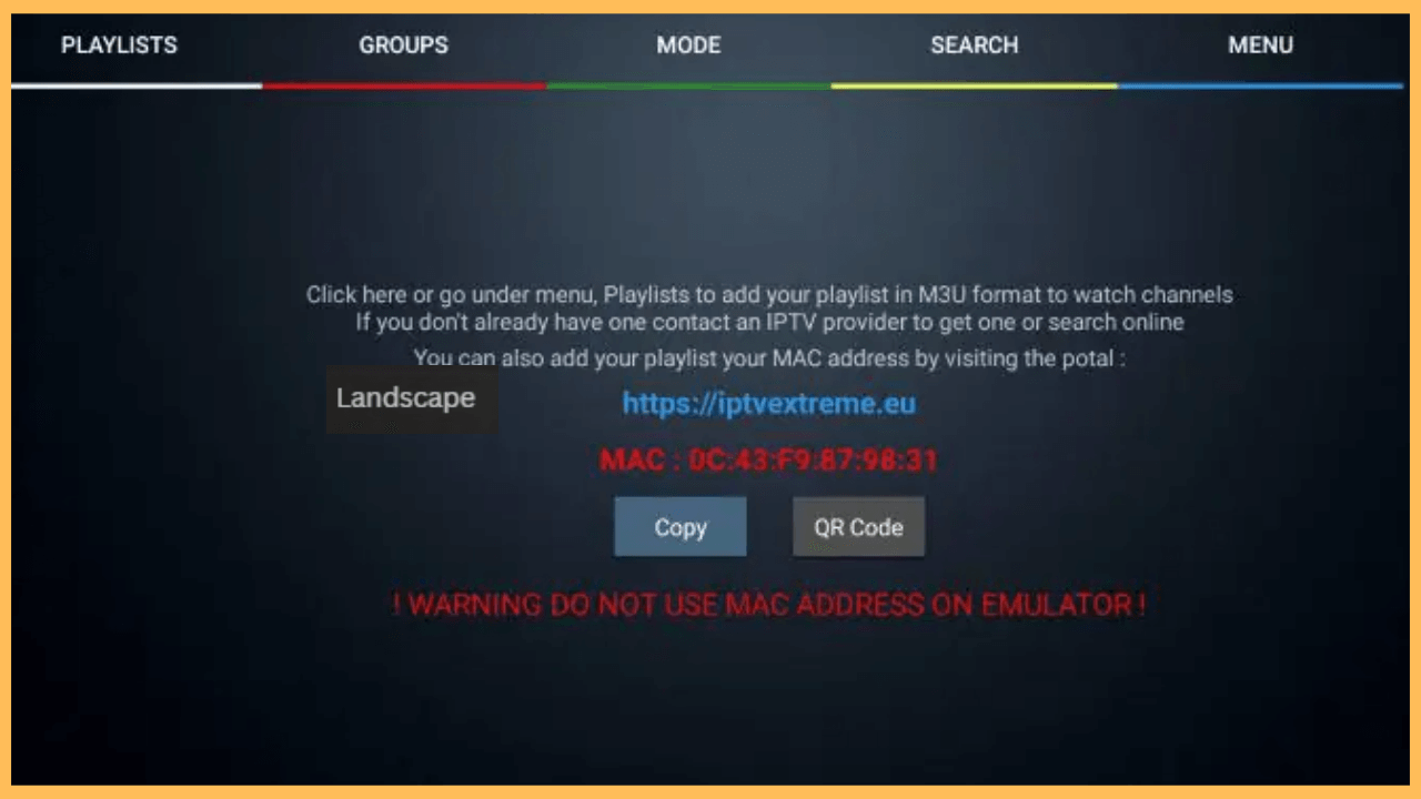 IPTV Extreme Pro on Firestick - Add playlist