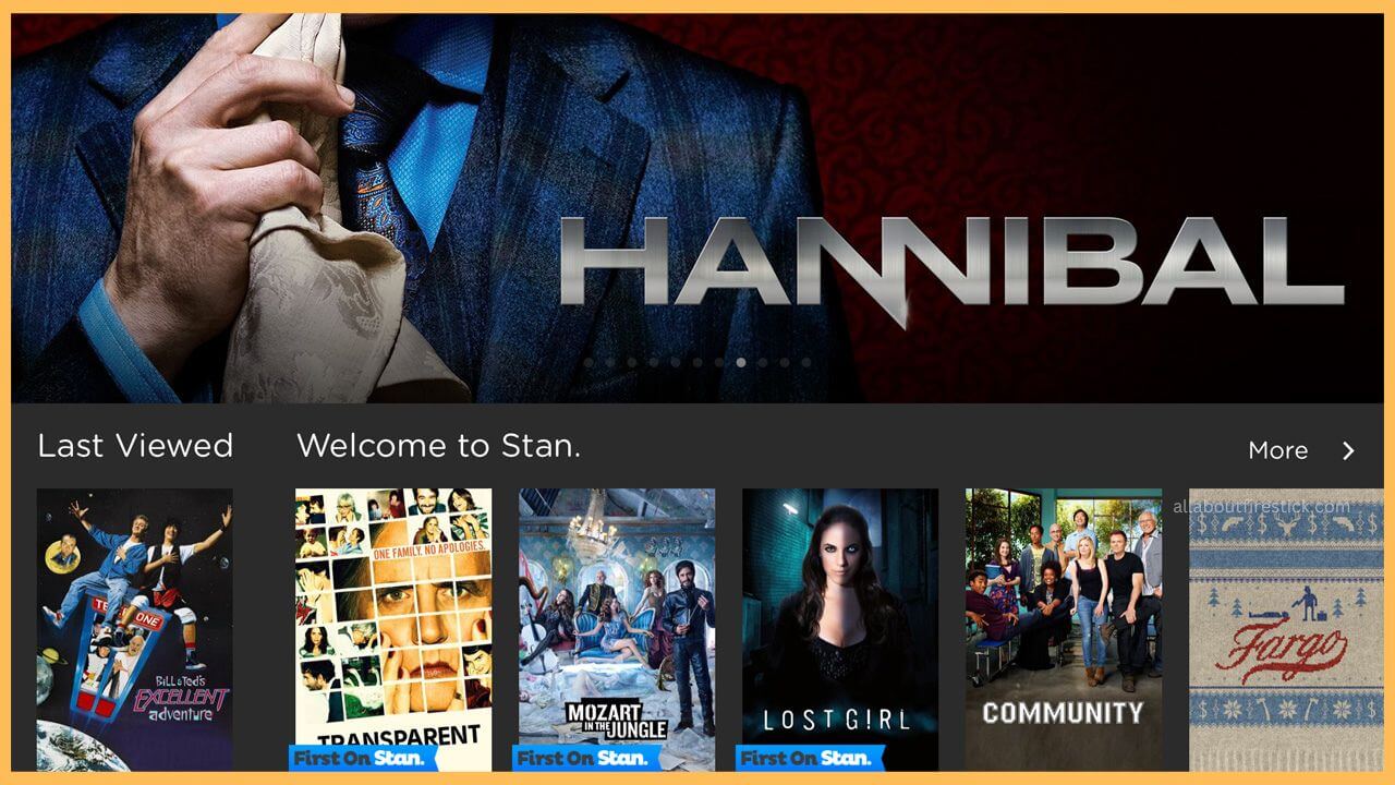 Stan on Firestick