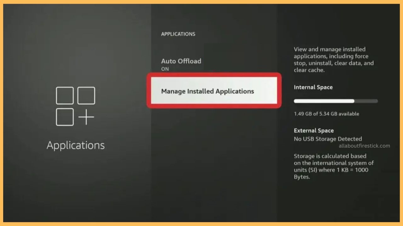 Uninstall Applications