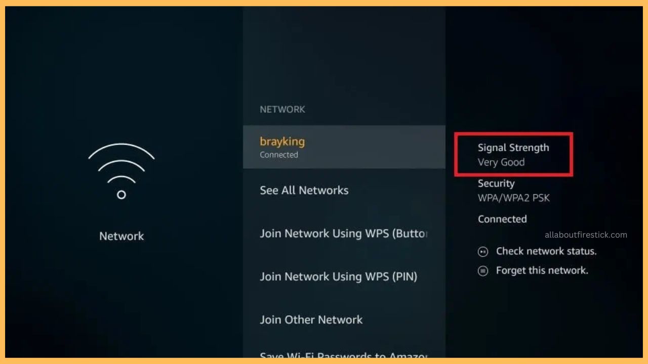 Check Signal Strength