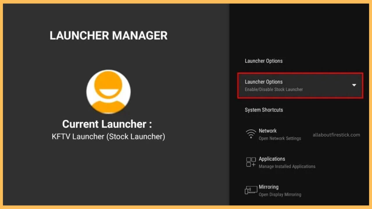 Hit Launcher Options