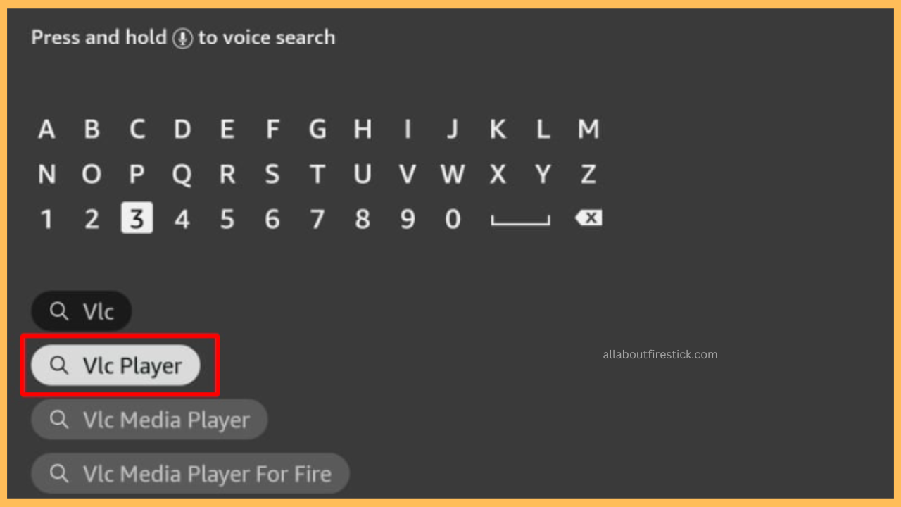 XviD Video Codec For Firestick - Search for VLC Player