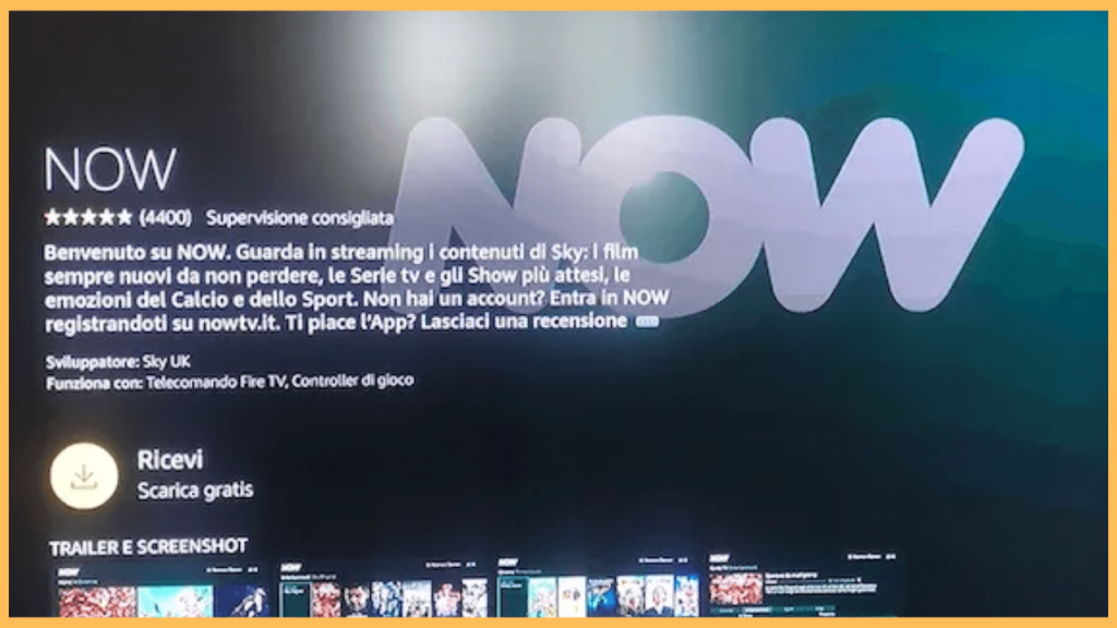 Get NOW TV to access Sky Sports on Firestick