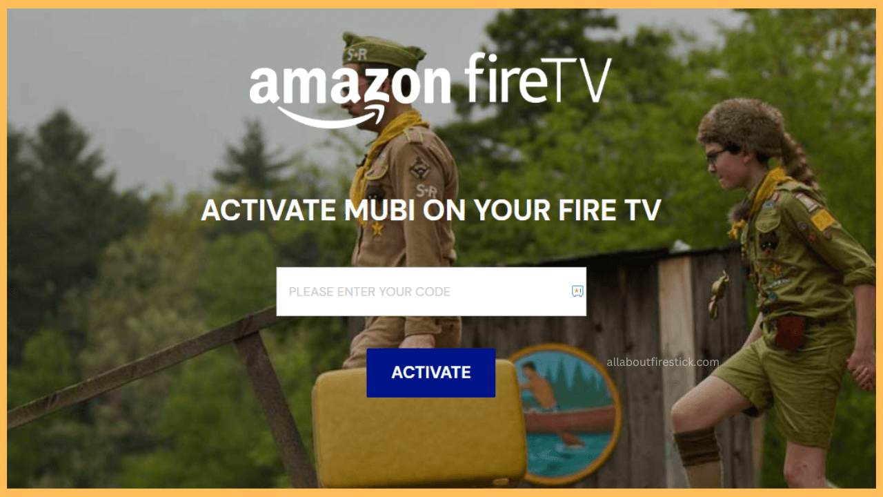 Enter the code and click Activate