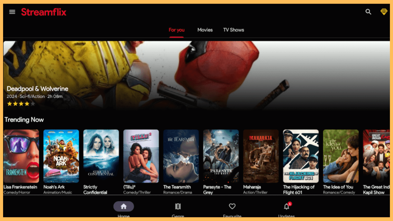 Watch Streamflix content on Firestick