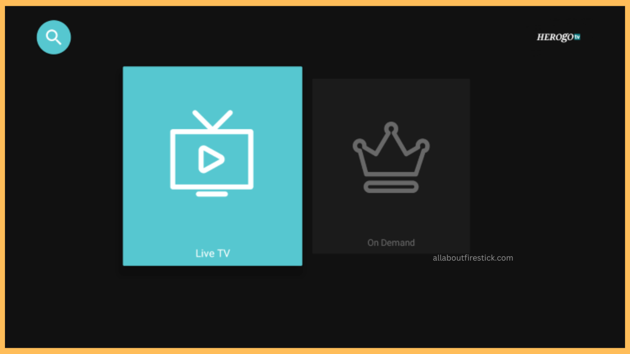Select a Show on Herogo TV