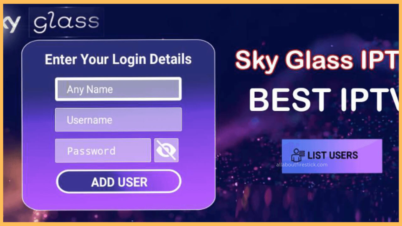 Sign In to Sky Glass on Firestick